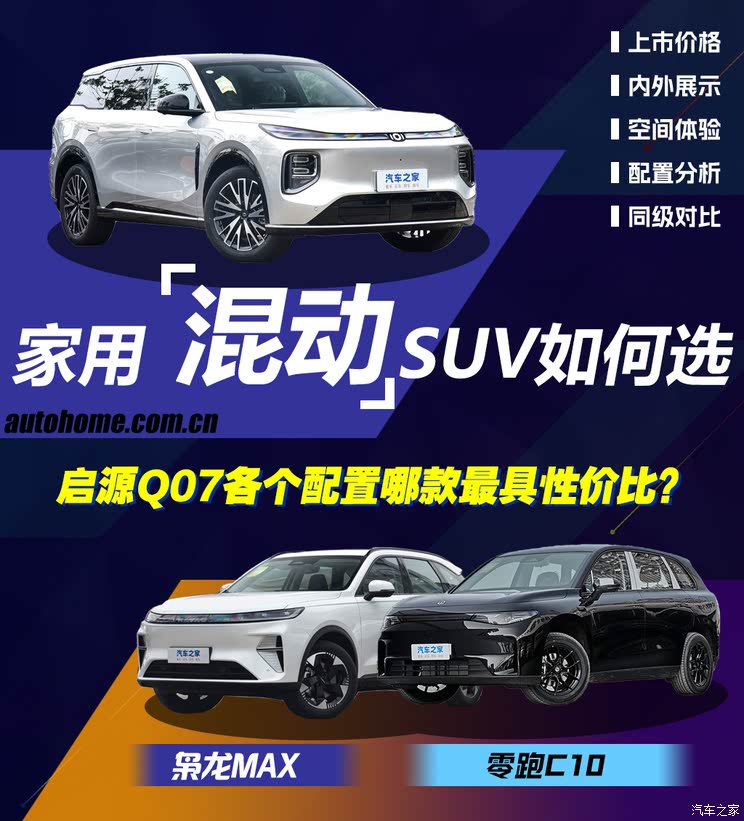 【图】首推中配215尊荣型 长安启源Q07购车手册