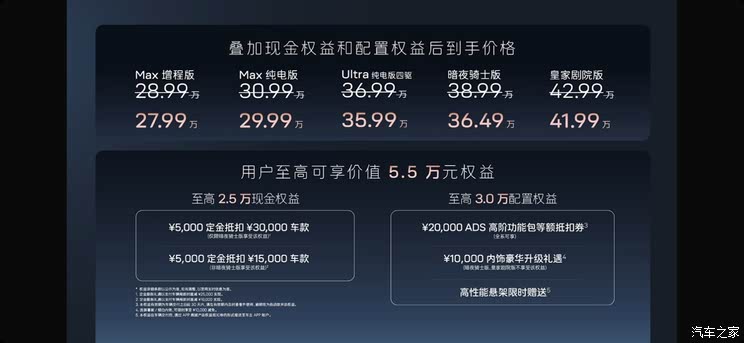 【图】限时售27.99万起 2025款阿维塔11上市 新增暗夜骑士版车型